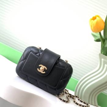 Chanel Lambskin Case Evening Bag AS5178 Black 2024 (yezi-241107046)