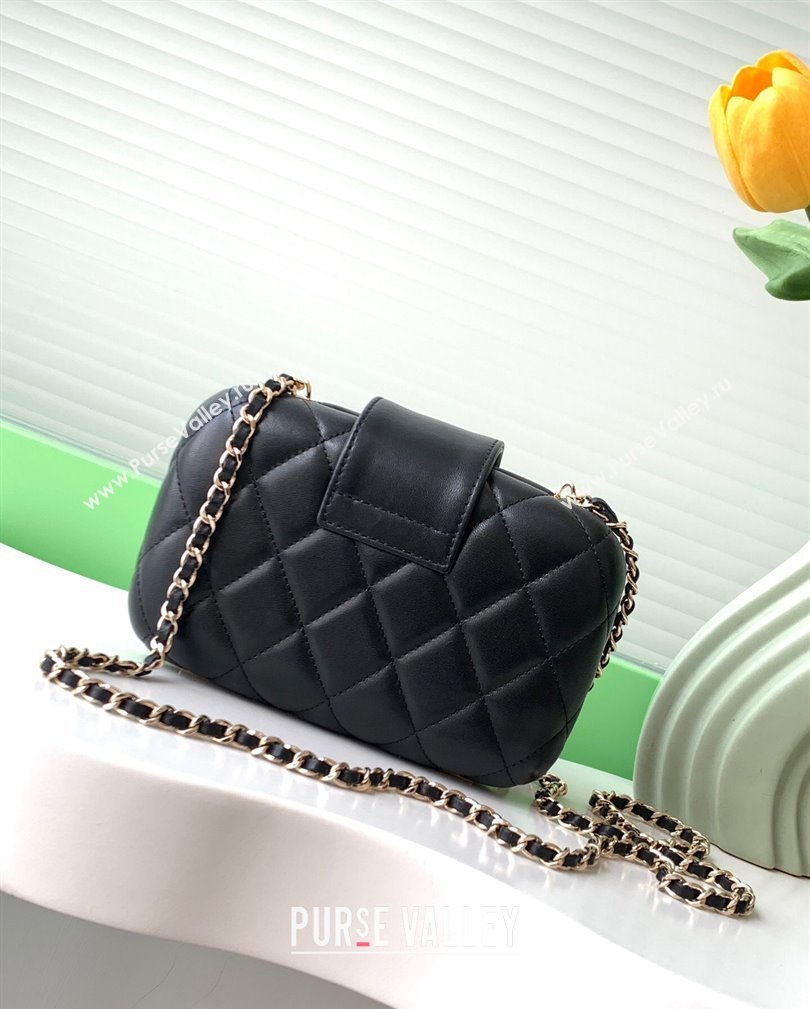 Chanel Lambskin Case Evening Bag AS5178 Black 2024 (yezi-241107046)