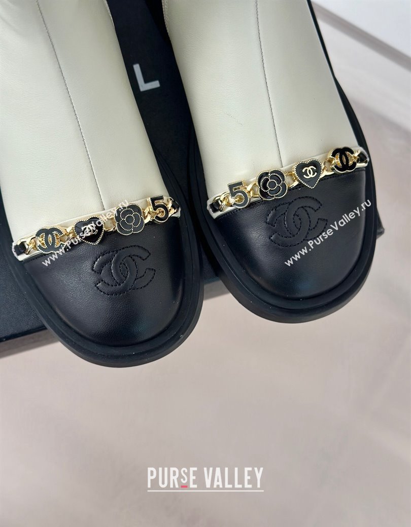 Chanel Lambskin Ankle Boots 4cm with Charm Strap White 2024 CH112109 (KL-241121053)