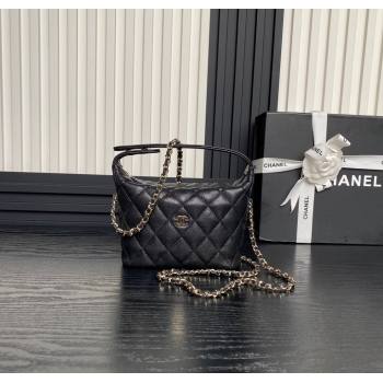 Chanel Grained Calfskin Clutch with Chain AP4386 Black 2024 (yezi-241206033)