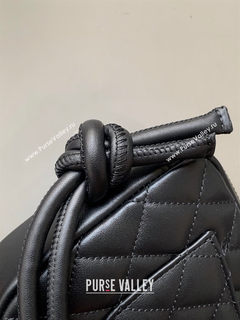 Chanel Quilted Calfskin Camera bag with Maxi CC A6328 Black 2024 (yezi-241206052)