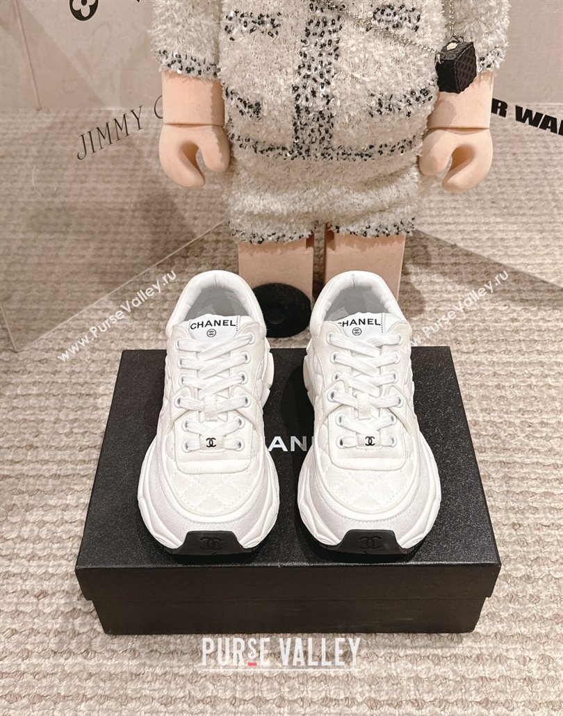 Chanel Suede Fabric Sneakers White Upper 2025 CH030510 (MD-250305057)