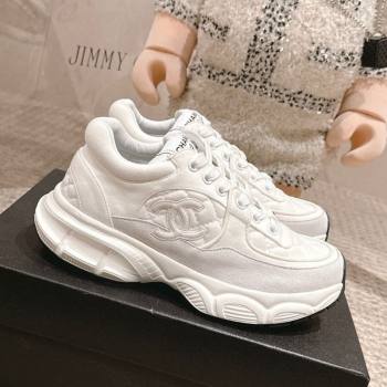 Chanel Suede Fabric Sneakers White Upper 2025 CH030510 (MD-250305057)
