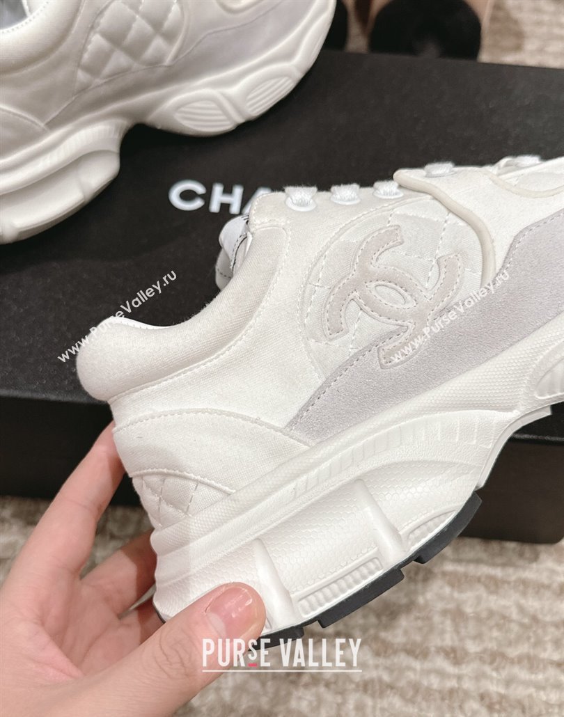 Chanel Suede Fabric Sneakers White Upper 2025 CH030510 (MD-250305057)