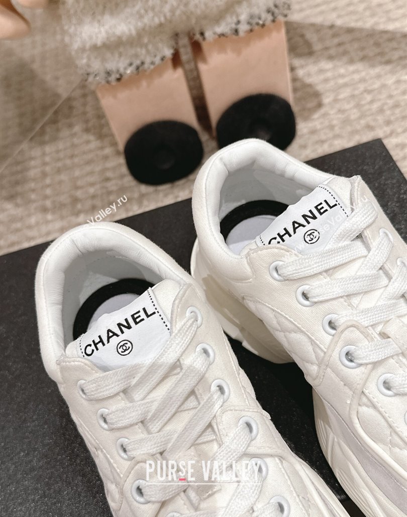 Chanel Suede Fabric Sneakers White Upper 2025 CH030510 (MD-250305057)