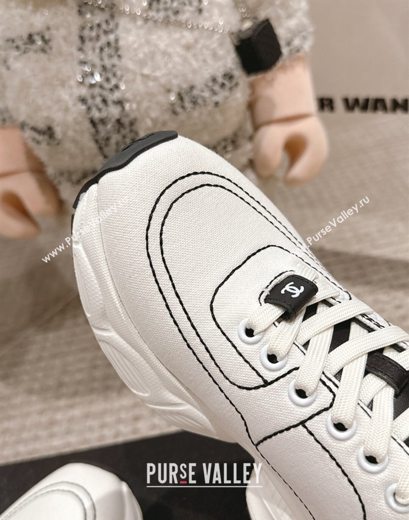 Chanel Cotton Sneakers White 2025 CH030510 (MD-250305058)