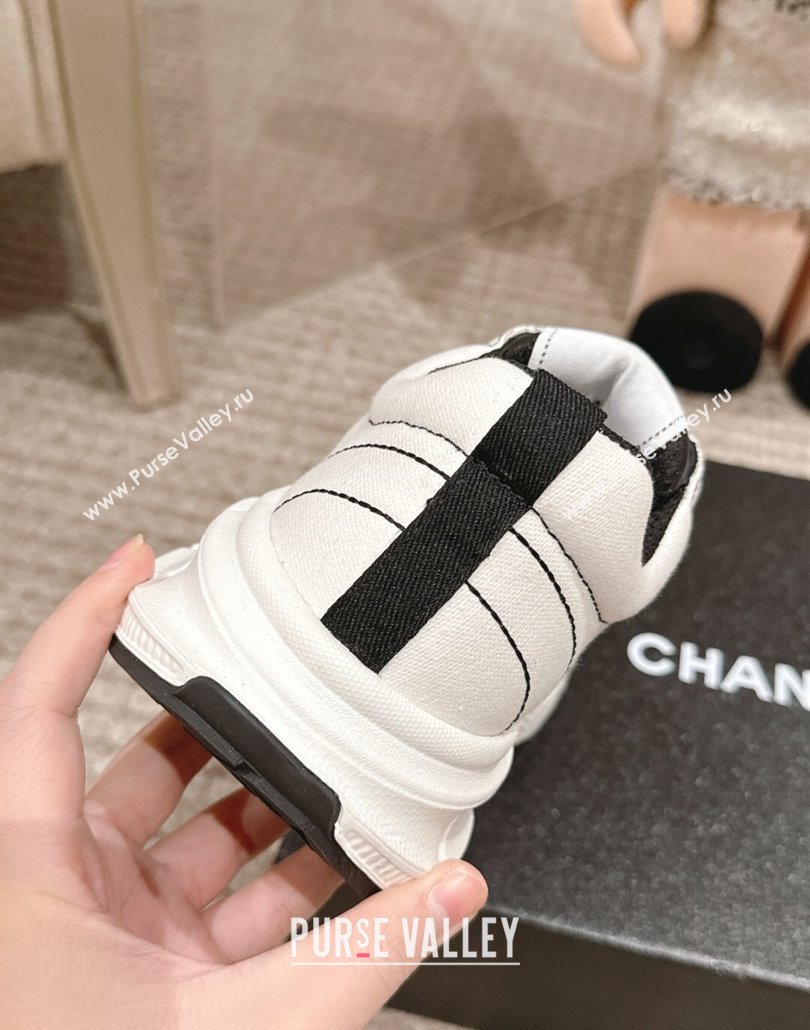 Chanel Cotton Sneakers White 2025 CH030510 (MD-250305058)