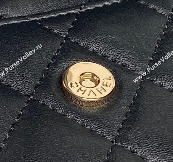 Chanel Lambskin Mini Camera bag Black 2025 AP4516 (yezi-250526015)
