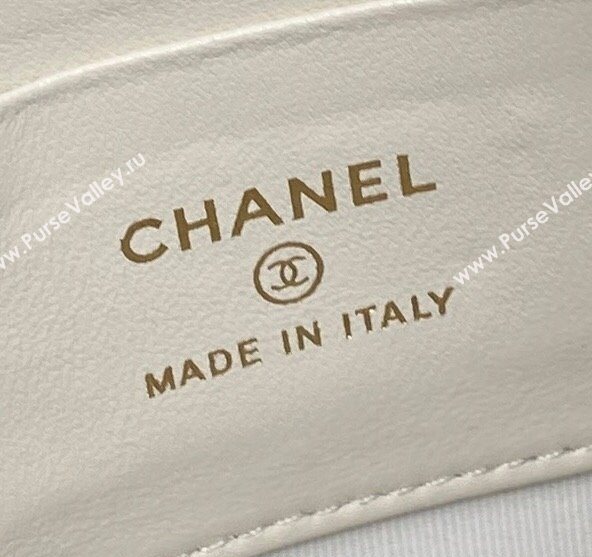Chanel Lambskin Mini Camera bag White 2025 AP4516 (yezi-250526016)