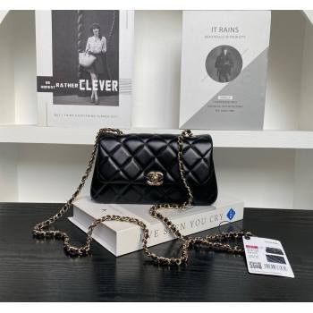Chanel Lambskin Clutch with Chain AP4592 Black 2025 (yezi-250526022)