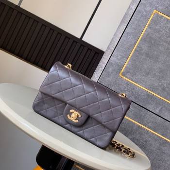 Chanel Vintage Lambskin Small Flap Bag Chocolate Brown 2025 CH032701 (yezi-250526023)