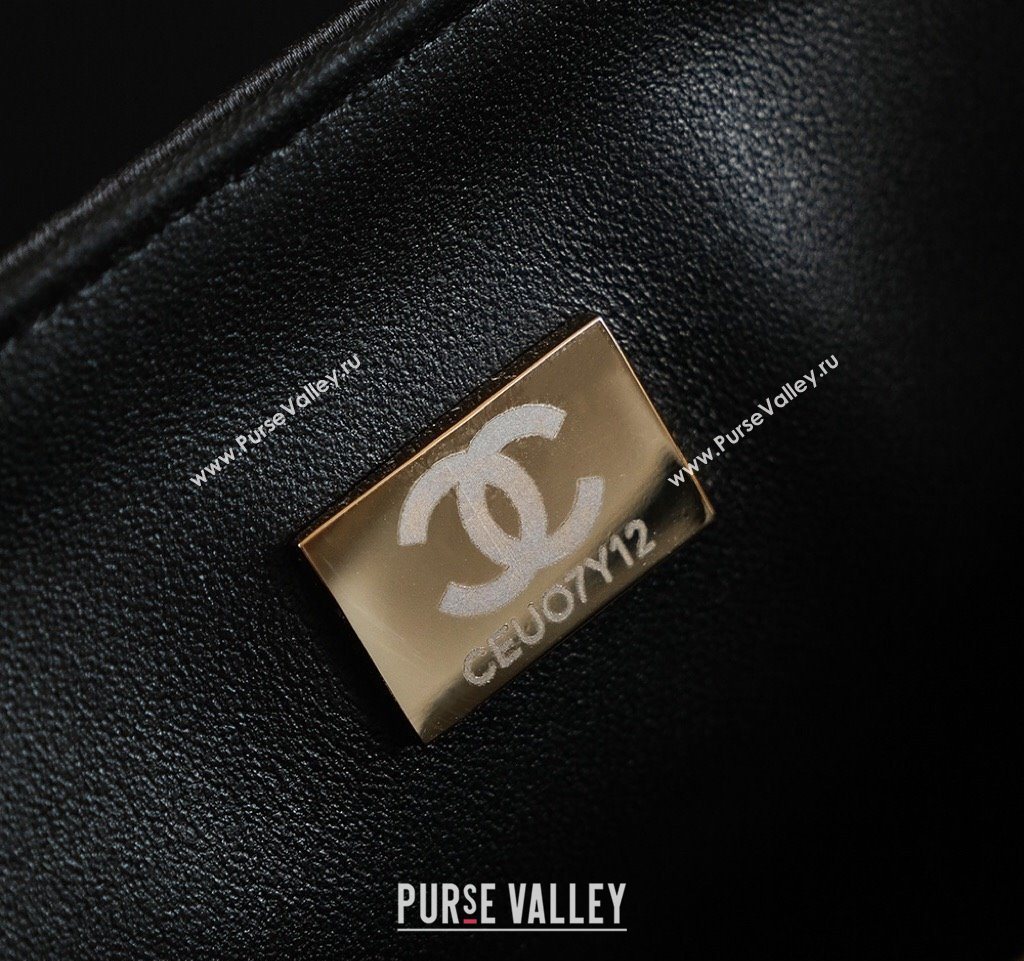 Chanel Sequins Mini Classic Flap Bag Black 2025 A69900 0526 (yezi-250526084)