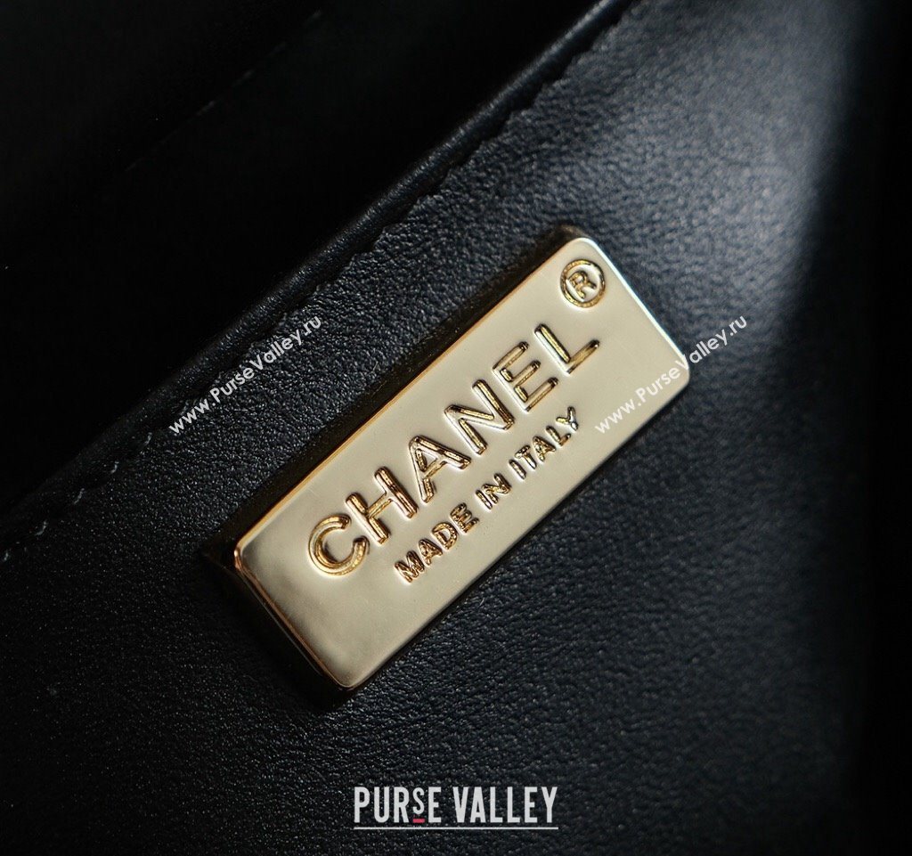 Chanel Sequins Mini Classic Flap Bag Black 2025 A69900 0526 (yezi-250526084)