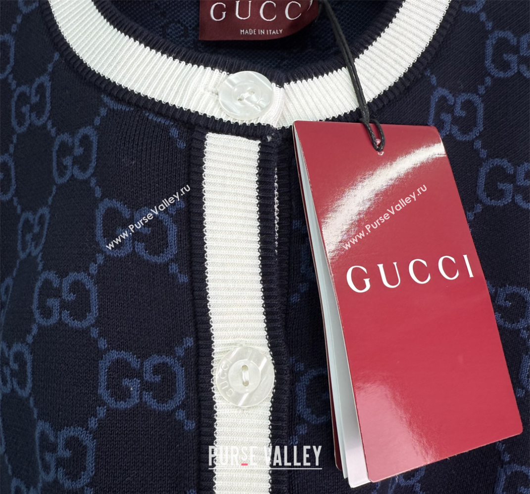 Gucci GG Cardigan Black 2025 0611 (QI-250611001)