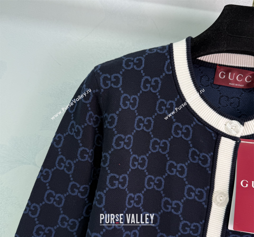 Gucci GG Cardigan Black 2025 0611 (QI-250611001)