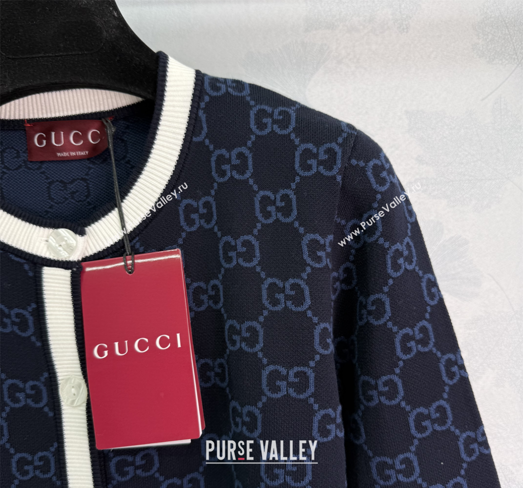Gucci GG Cardigan Black 2025 0611 (QI-250611001)
