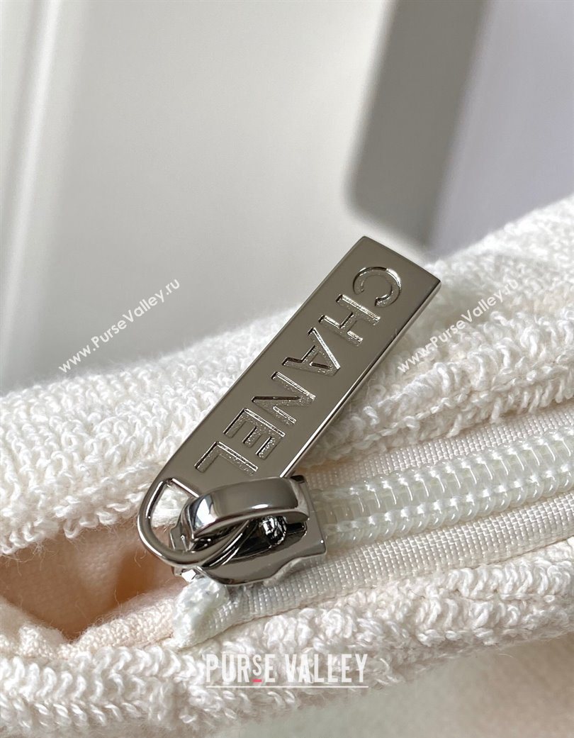 Chanel Cotton Beachwear Set Ivory White 2025 AAA938 (yezi-250702065)