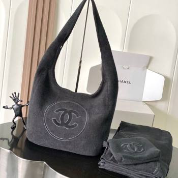 Chanel Cotton Beachwear Set Black 2025 AAA938 (yezi-250702067)