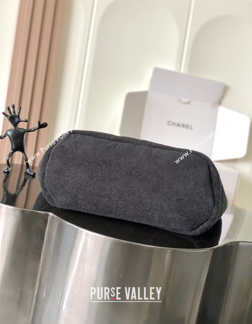 Chanel Cotton Beachwear Set Black 2025 AAA938 (yezi-250702067)