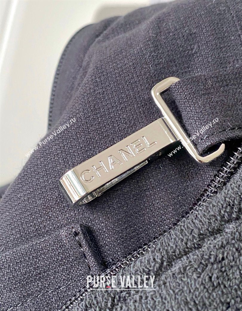 Chanel Cotton Beachwear Set Black 2025 AAA938 (yezi-250702067)