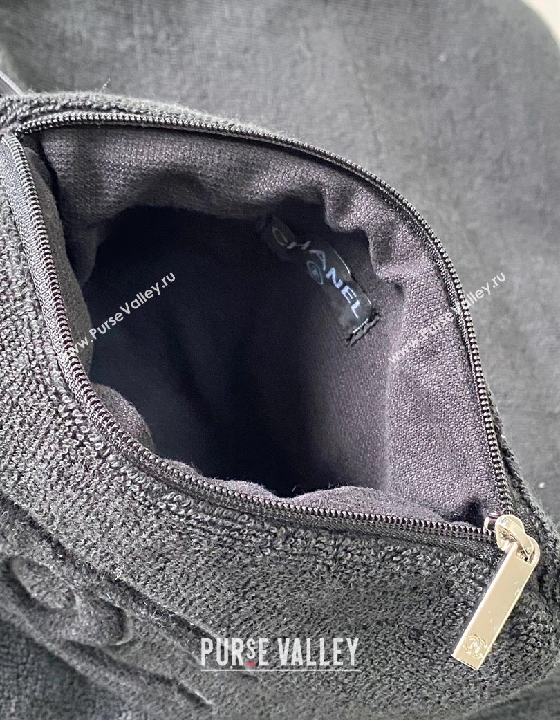 Chanel Cotton Beachwear Set Black 2025 AAA938 (yezi-250702067)