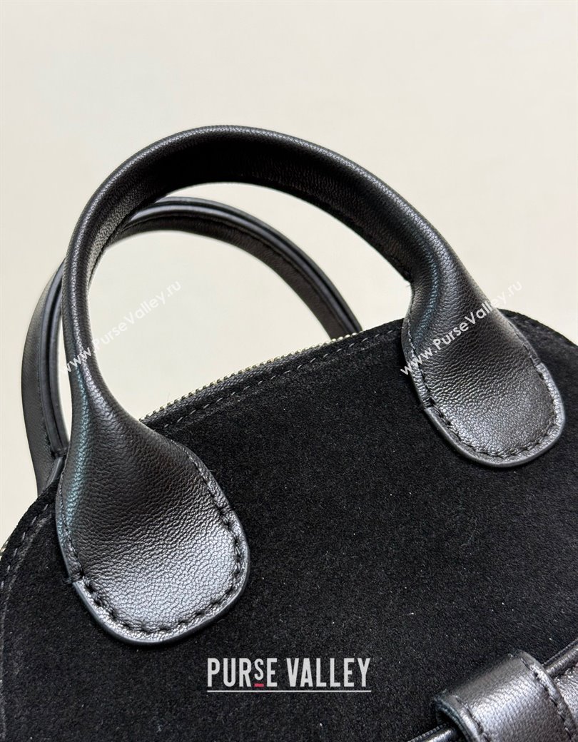 Chanel Suede Lambskin Clutch with Chain Black2 2025 AP4742 (yezi-250703057)