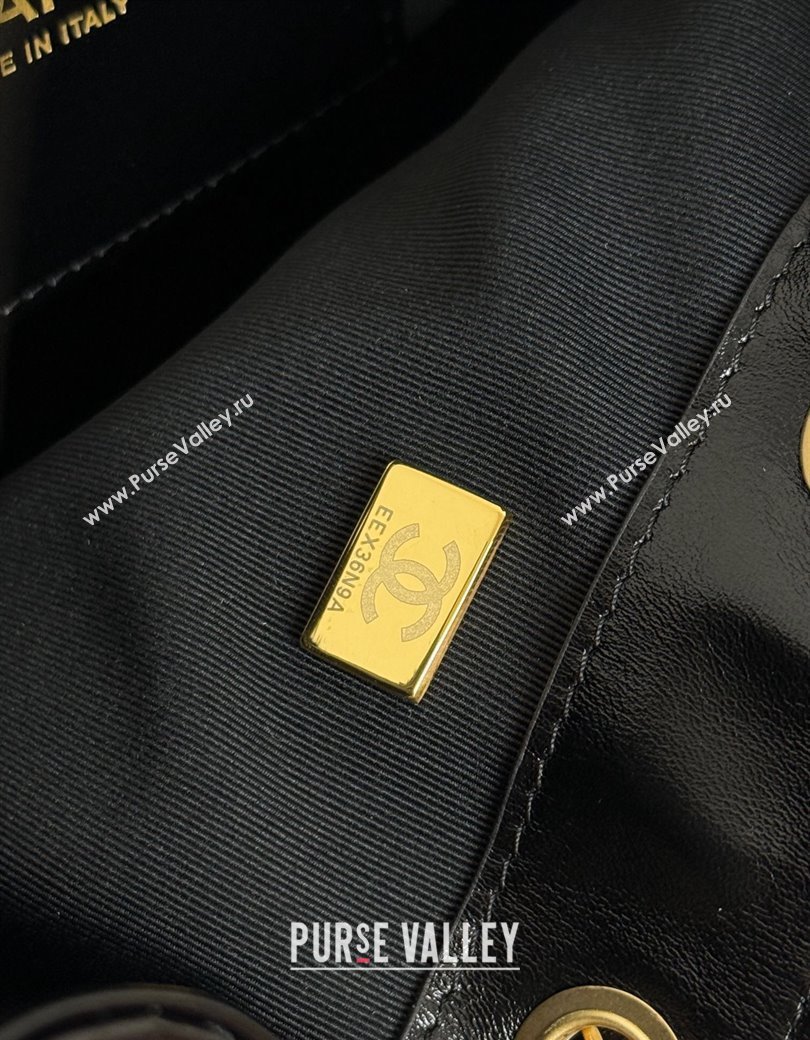 Chanel 25 Lambskin Medium Handbag AS5311 Black 2025 0811 (yezi-2508110057)