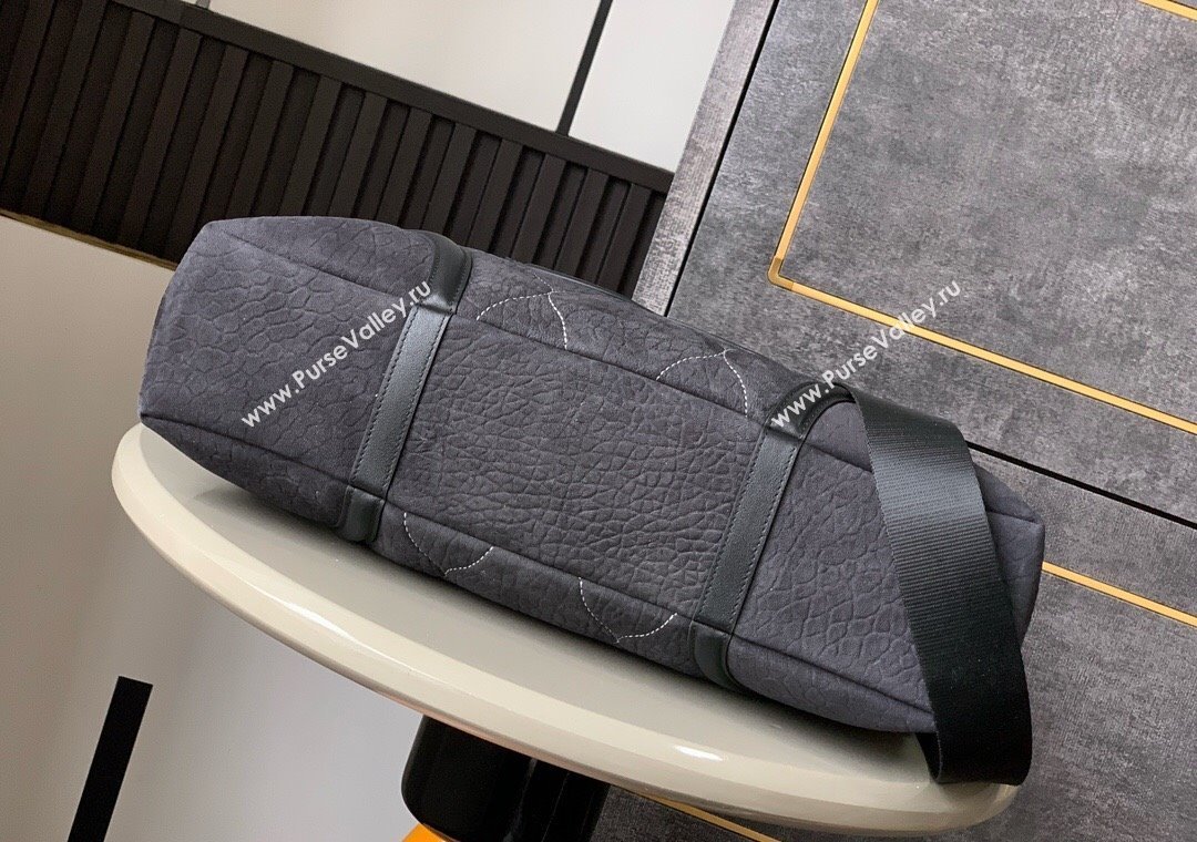 Chanel Grained Nubuck Shopping Bag Black 2025 CH081203 (yezi-250812080)