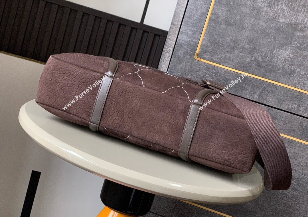 Chanel Grained Nubuck Shopping Bag Brown 2025 CH081203 (yezi-250812081)