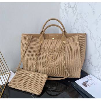 Chanel Deauville Coco Beach Large Shopping Bag Beige/Brown 2025 A66941 (yezi-250812035)