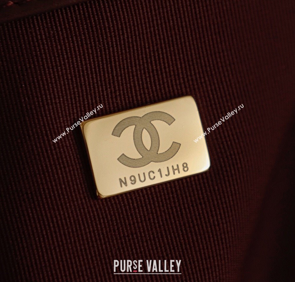 Chanel Quilted Suede Hobo Shopping Bag Red 2025/26C CH081201 (yezi-250812001)