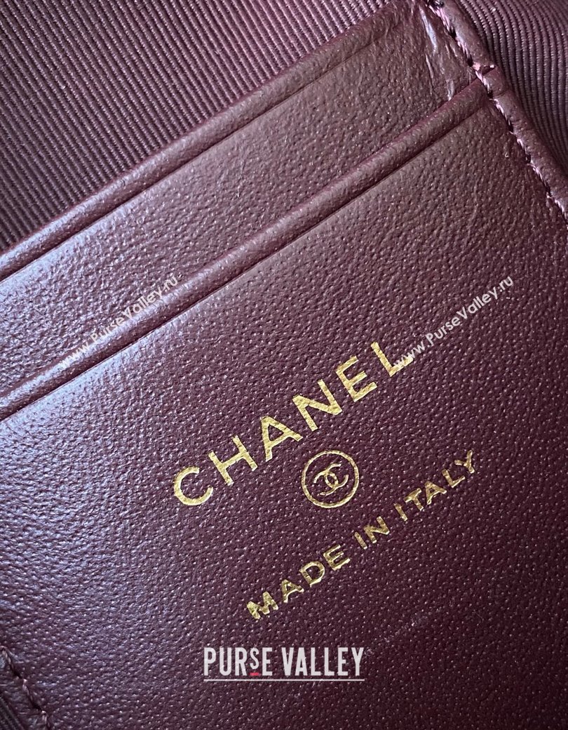 Chanel Grained Calfskin Clutch with Chain AP4742 Black 2025 0812 (yezi-250812071)