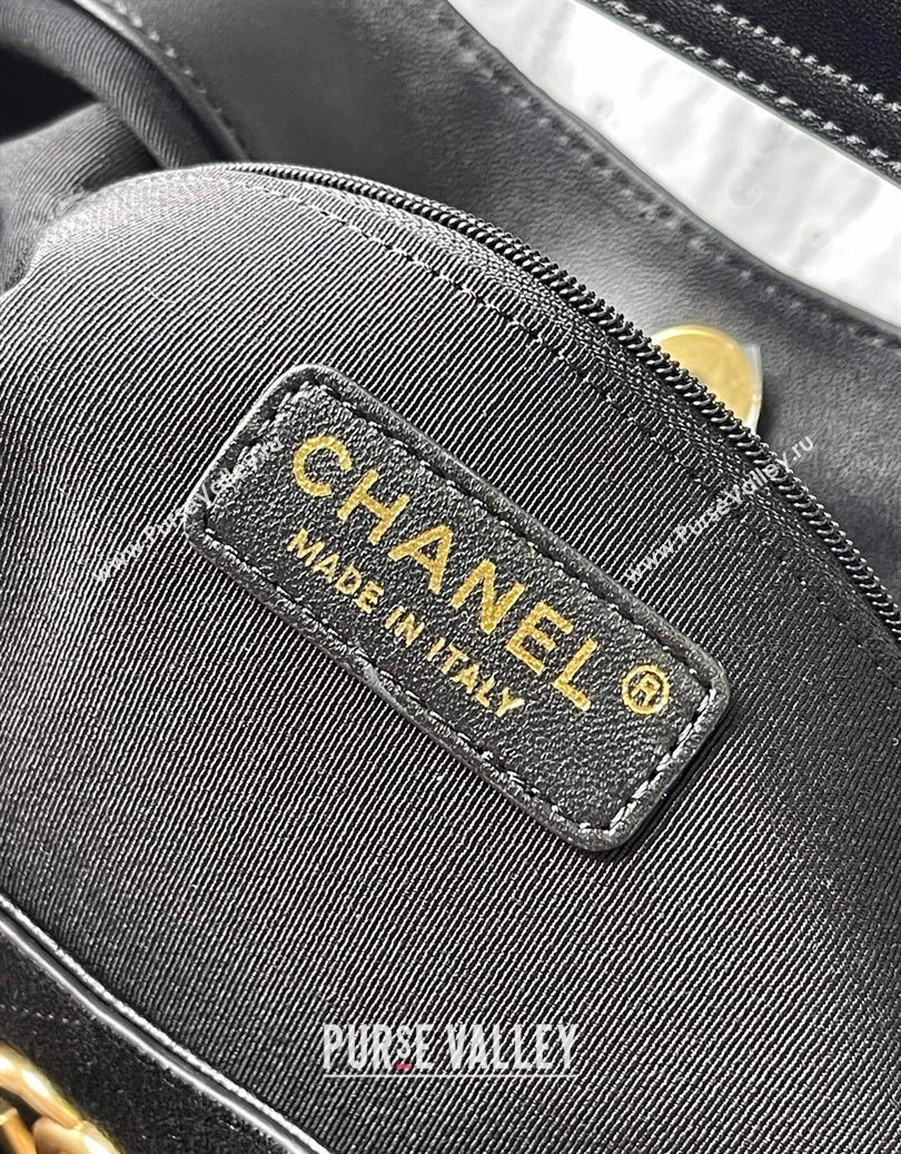 Chanel Suede Hobo Bag AS5978 Black 2025 (yezi-251011015)