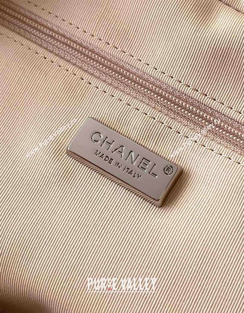 Chanel Denim Bowling Bag Blue/Silver 2025 CH101004 (yezi-251010088)