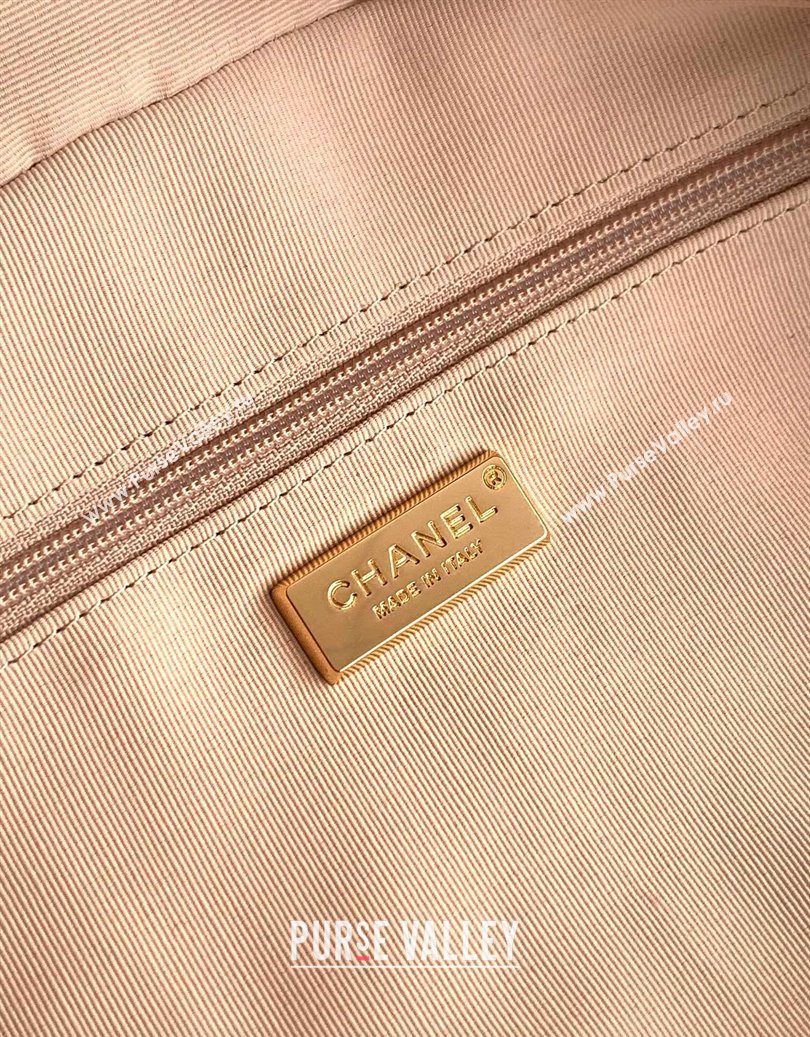 Chanel Denim Bowling Bag Blue/Gold 2025 CH101004 (yezi-251010089)