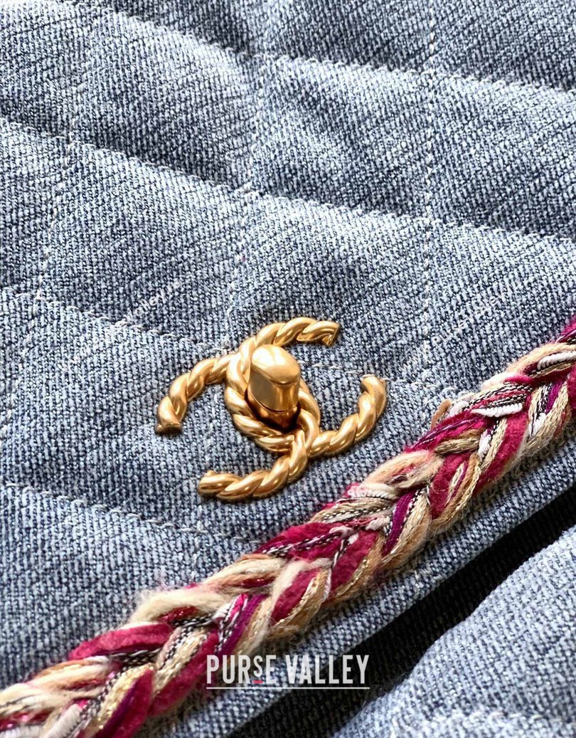 Chanel Denim Backpack Bag Light Blue 2025 CH101005 (yezi-251010090)