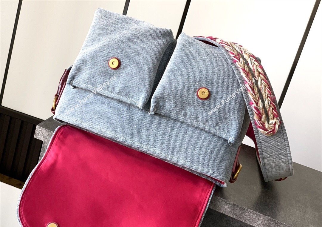 Chanel Denim Flap Bag Light Blue 2025 CH101005 (yezi-251010093)