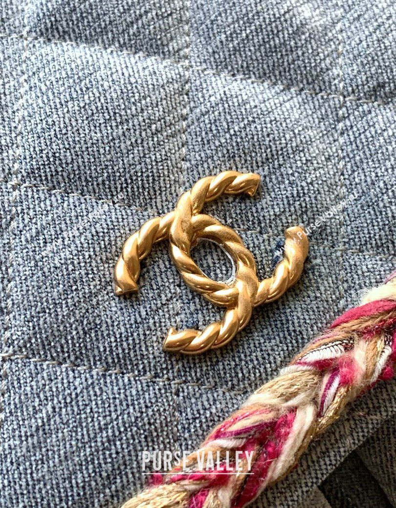 Chanel Denim Flap Bag Light Blue 2025 CH101005 (yezi-251010093)