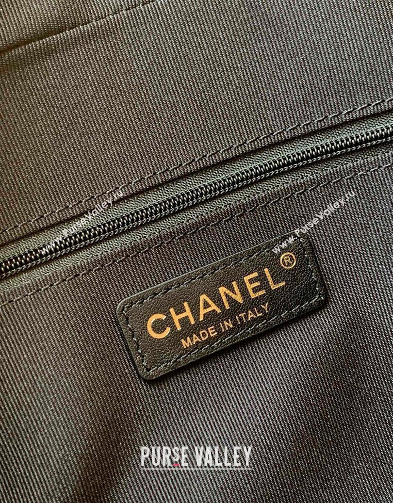 Chanel Grained Calfskin Bowling Bag Black 2025 CH101006 (yezi-251010101)