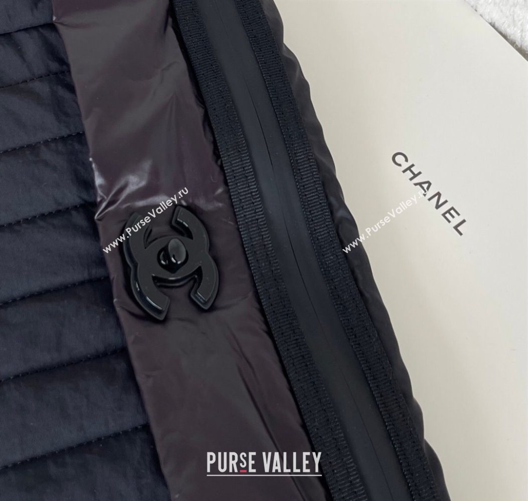 Chanel Vintage Nylon Backpack Bag Black2 2025 CH101002 (yezi-251010072)