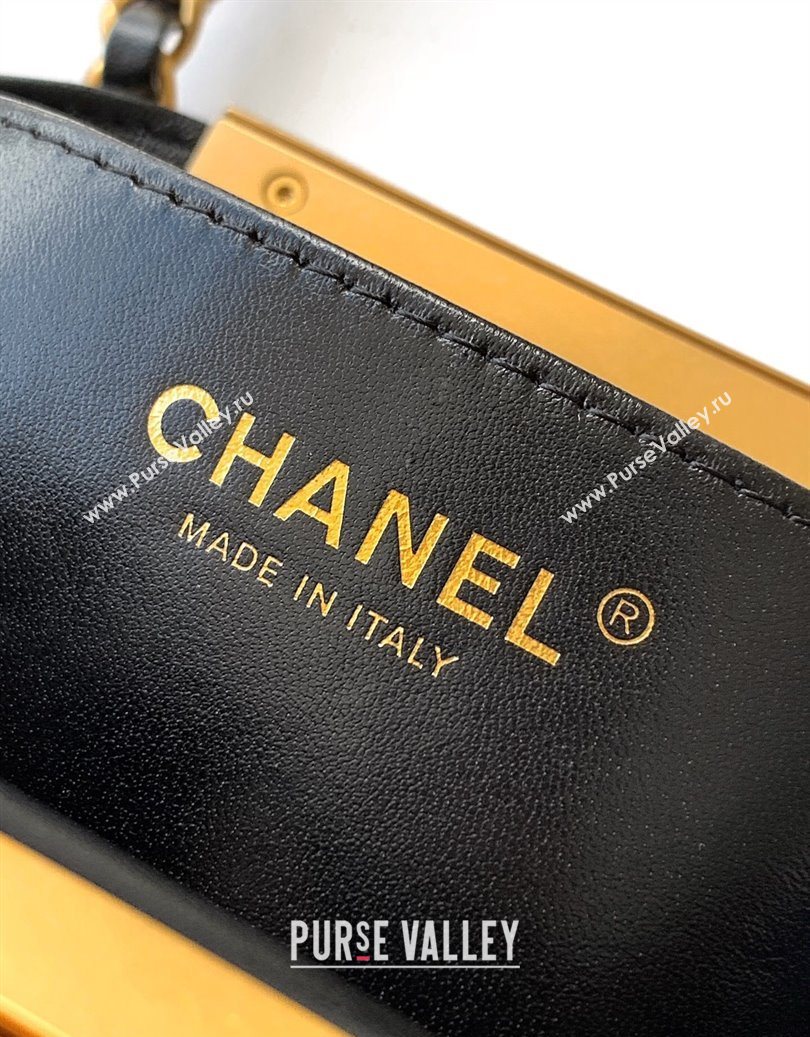 Chanel Quilted Suede Small Flap Handbag Black 2025 CH101001 (yezi-251010033)