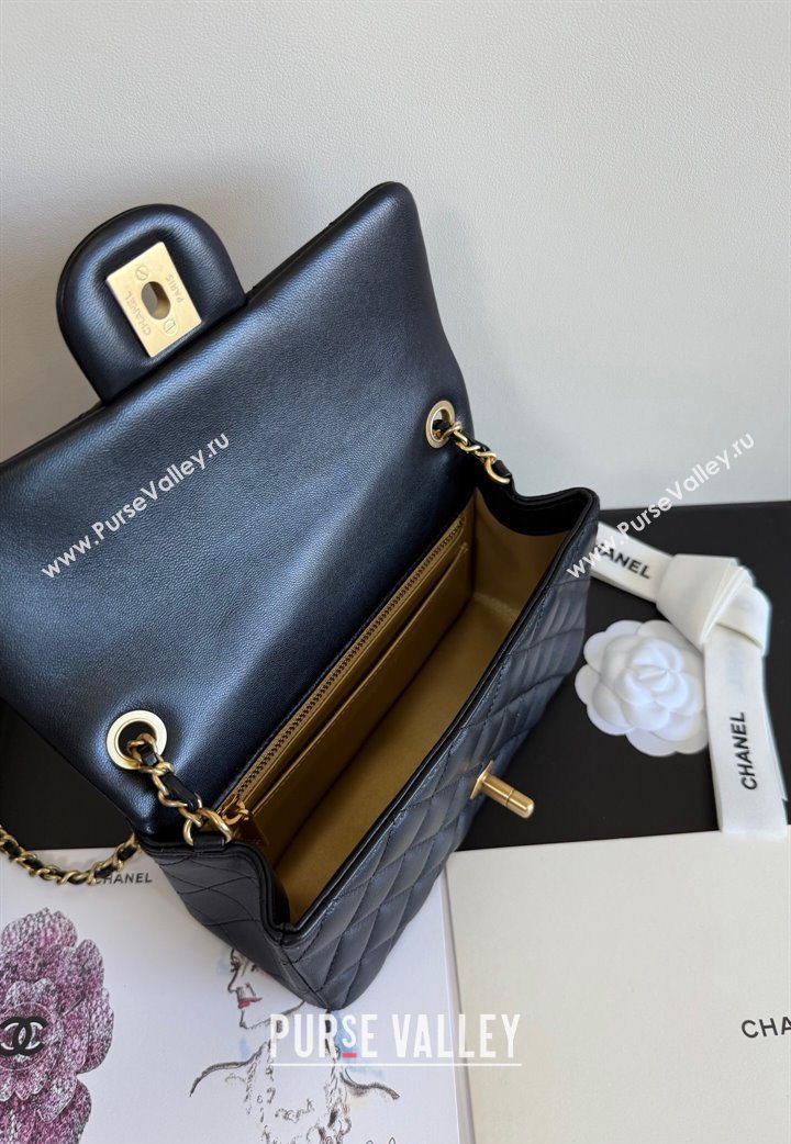 Chanel Lambskin Small Flap Bag with Metal Ball AS1787 Black 2025 New Style (YD-251013008)