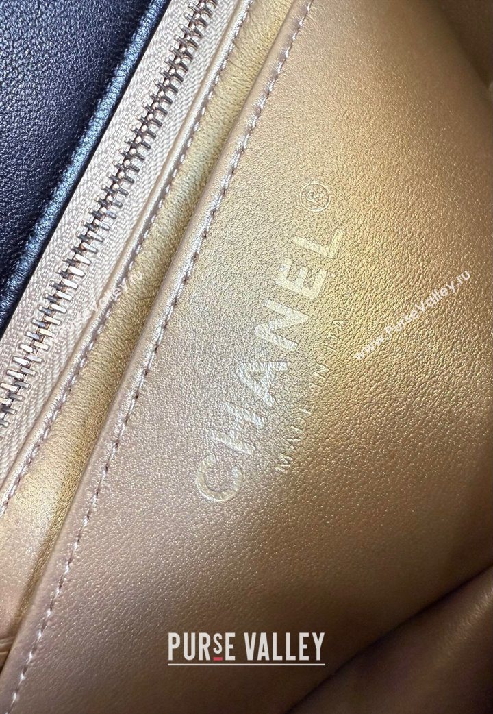 Chanel Lambskin Small Flap Bag with Metal Ball AS1787 Black 2025 New Style (YD-251013008)