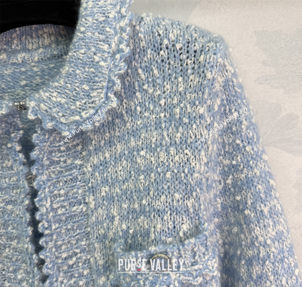 Chanel Cardigan Blue 2025 DR110663 (QI-251106063)
