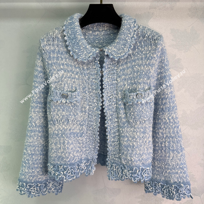Chanel Cardigan Blue 2025 DR110663 (QI-251106063)
