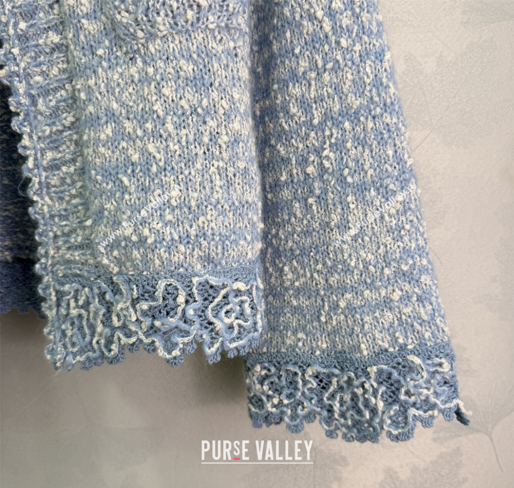 Chanel Cardigan Blue 2025 DR110663 (QI-251106063)