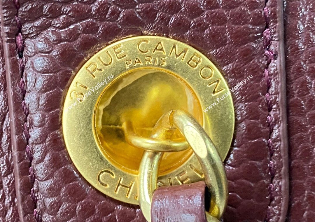 Chanel Deauville Grained Calfskin Medium Shopping Bag Dark Brown 2025 A66941 (yezi-251127089)