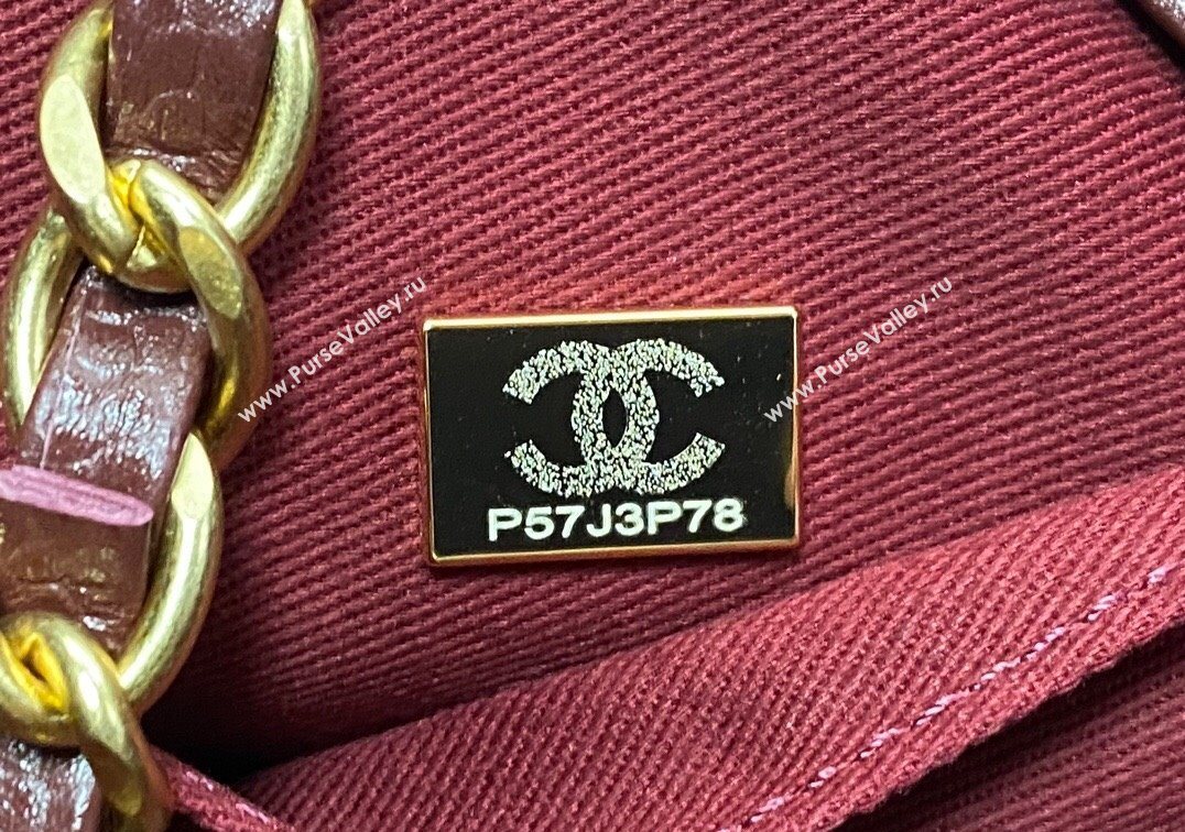 Chanel Deauville Grained Calfskin Medium Shopping Bag Dark Brown 2025 A66941 (yezi-251127089)