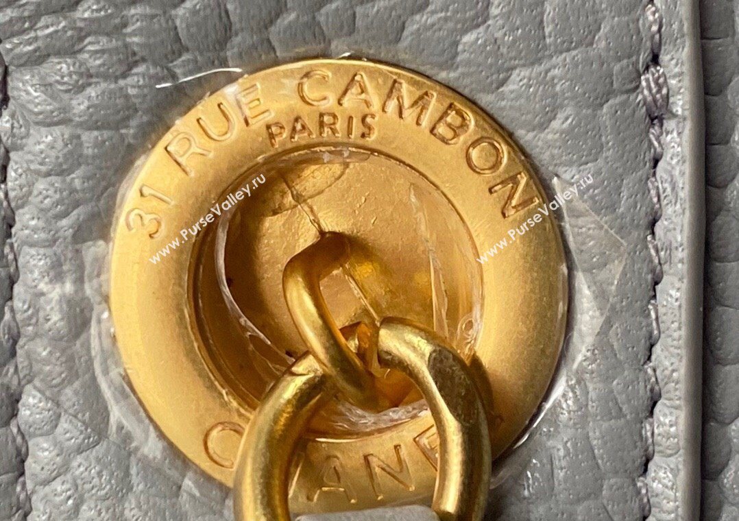 Chanel Deauville Grained Calfskin Medium Shopping Bag Grey 2025 A66941 (yezi-251127093)