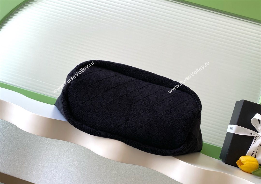 Chanel Coco Beach Bag Black 2025 A7567 (yezi-251127142)